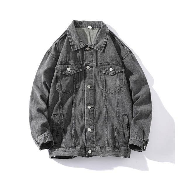 Y2K Normcore Jean Jacket: Retro 90s Grunge Style for Effortless Chic