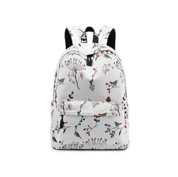 Y2K Plant Girl Backpack: Retro 90s Style for Summer Adventures