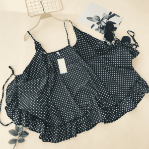 Y2K Polka Dots Dress: Retro Summer Outfit for Trendy Women