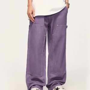 Y2K Soft Boy Bottle Pocket Pants for Retro Summer Outfits