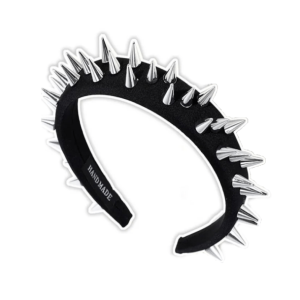 Y2K Spiky Headband for Retro Style, Grunge & 90s Fashion Outfits