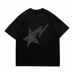 Y2K Star Graphic Tee: Retro 90s Fashion for Summer Vibes