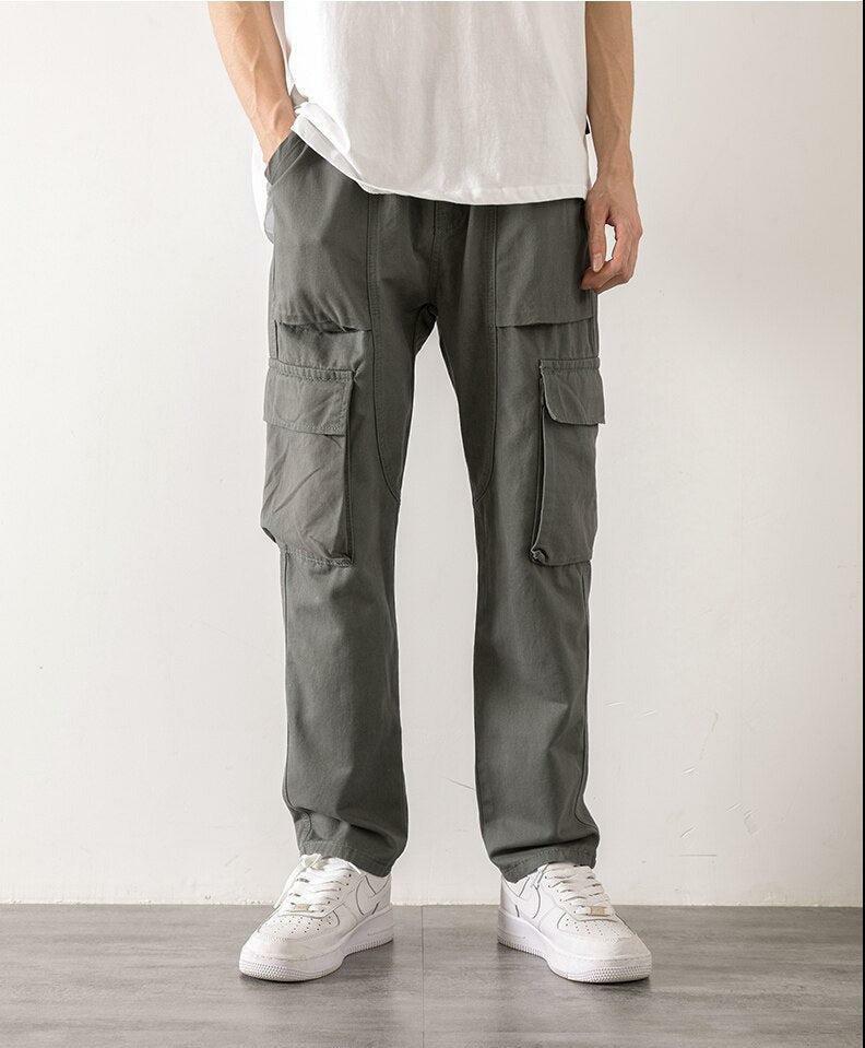 Y2K Straight Leg Cargo Pants: Retro 90s Grunge Style for Summer Outfits