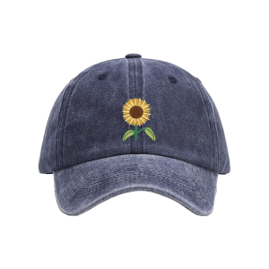 Y2K Sunflower Baseball Cap: Trendy Accessory for Summer Outfits