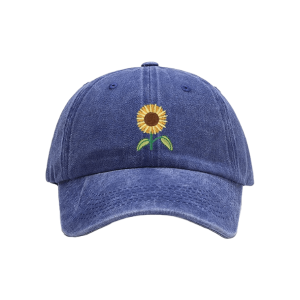 Y2K Sunflower Baseball Cap: Trendy Accessory for Summer Outfits