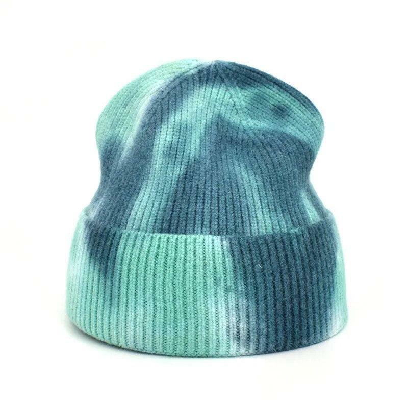 Y2K Tie Dye Beanie - Retro Style Accessory for Summer Outfits