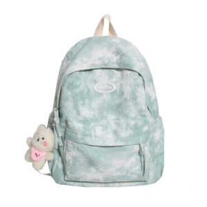 Y2K Tie Dye School Backpack - Retro 90s Fashion for Trendy Outfits