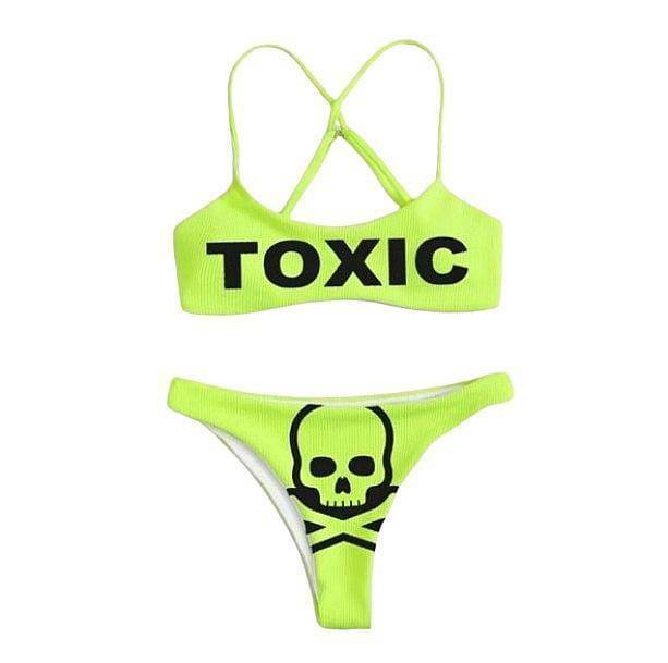 Y2K Toxic Swimwear: Retro 90s Inspired Summer Beach Outfits