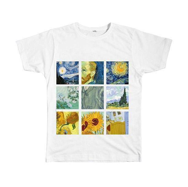 Y2K Van Gogh Graphic Tee - Retro 90s Style Summer Outfit Essential