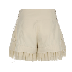 Y2K Vintage Coquette Shorts: Retro Summer Outfit for Trendy Women