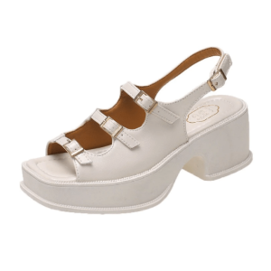 Y2K Vintage Platform Sandals for Retro Summer Outfits and Grunge Style