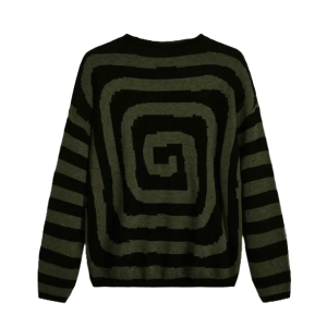 Y2K Vintage Star Sweater: Retro 90s Grunge Style for Trendy Outfits