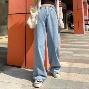 Y2K Wide Leg Jeans: Retro 90s Fashion for Effortless Summer Style