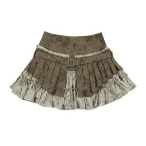 Y2K Woodland Mini Skirt: Trendy Summer Outfit for Retro Vibes